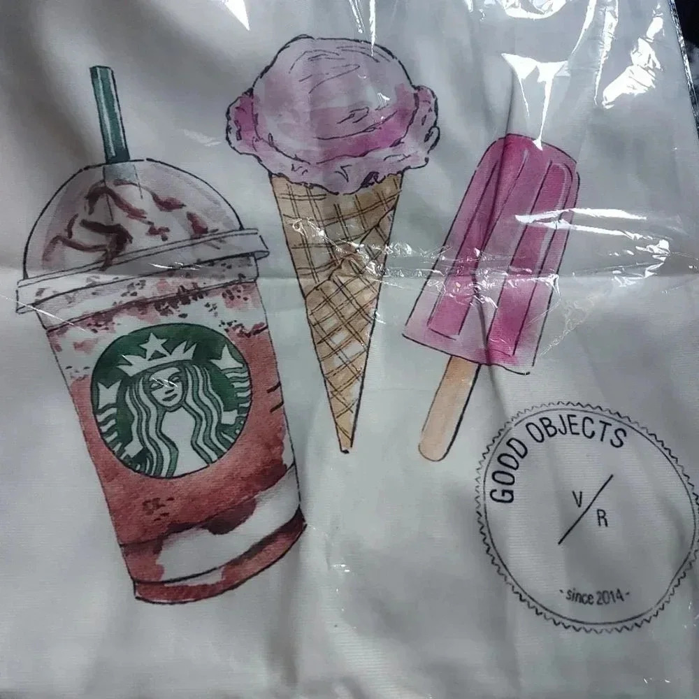 Starbucks | Large Cushion Cover One-sided  printing